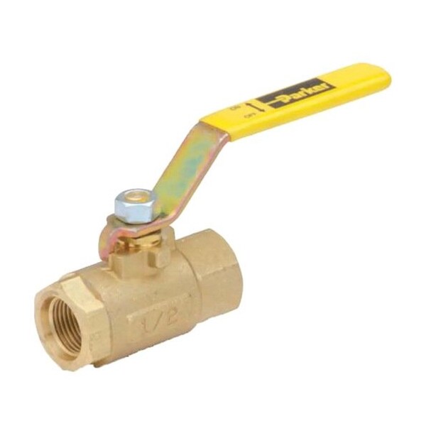Legris - Parker Hannifin Corp Ball Valve; 1 in. Female X 1 in. Female Size; Non-Locking; Brass; 600PSI Pressure V500P-16 - main